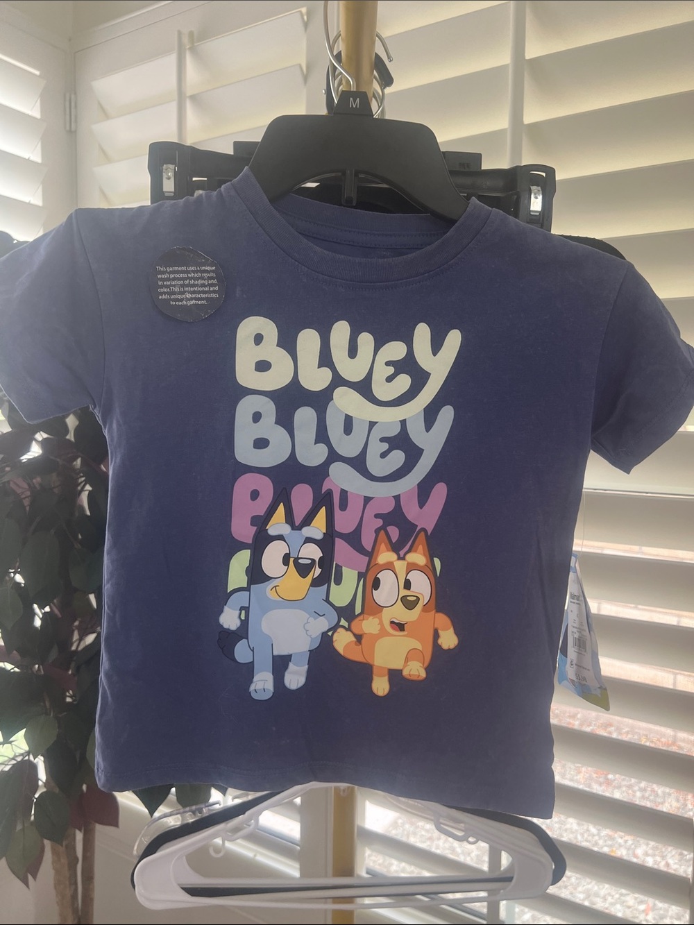 4T Graphic Kids Tee - Navy Blue